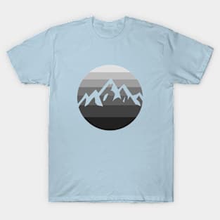 Multi Color Mountain T-Shirt